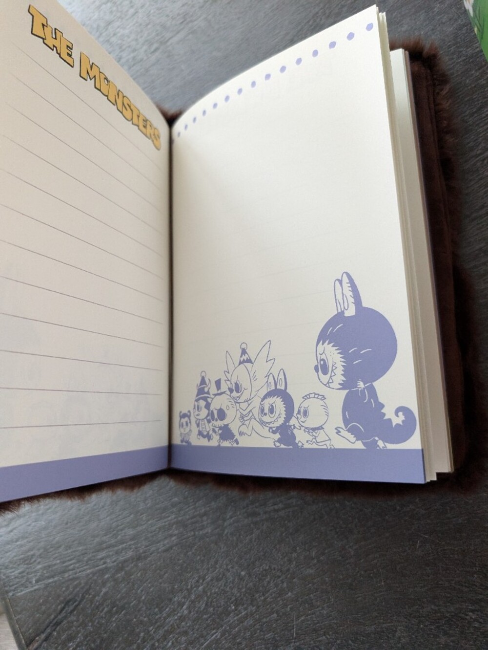 Labubu Plush Notebook - Picture 9 of 12